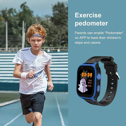 Дитячий смарт-годинник Lemfo D8M 4G синій - фото 9