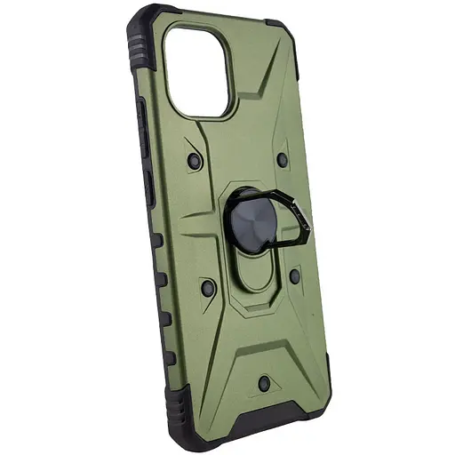 Ударостійкий чохол Pathfinder Ring для Samsung Galaxy A04 Зелений / Army Green - фото 2