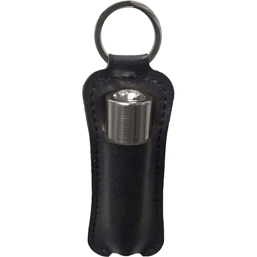 Віброкуля PowerBullet First-Class Bullet 2.5 з Key Chain Pouch, Gun Metal - фото 5