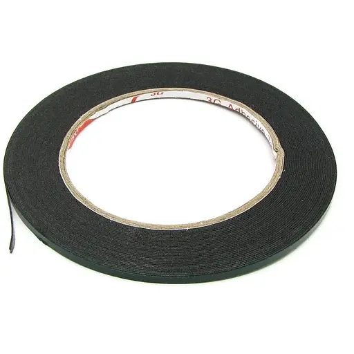 Скотч двосторонній ширина 3мм, товщина 0,5мм (зелений) на поліуретановій основі. - фото 1