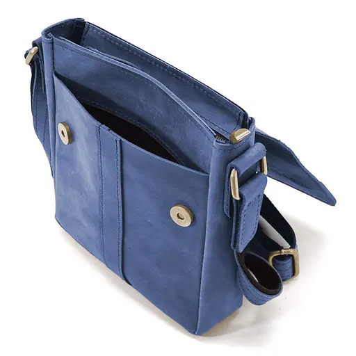 Шкіряна чоловіча сумка через плече LIMARY 22х18х5 см nsa0001290 - фото 2