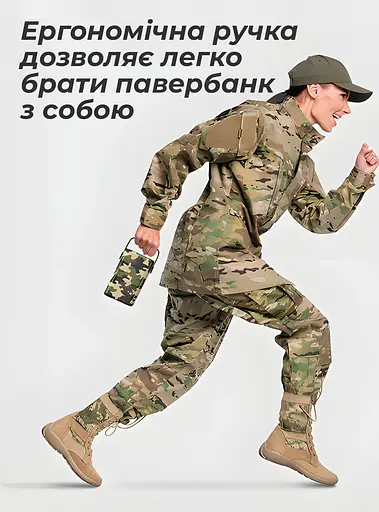 Мощный повербанк O2 Project 65W 60000mAh с фонарем для смартфонов и ноутбуков (Мультикам) - фото 6