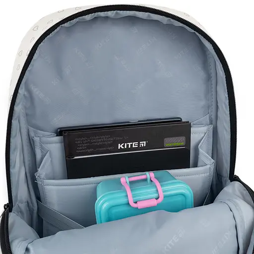 Рюкзак Kite Education 585 Shimmer&Smile Бежевый (K26-585M-2) - фото 14