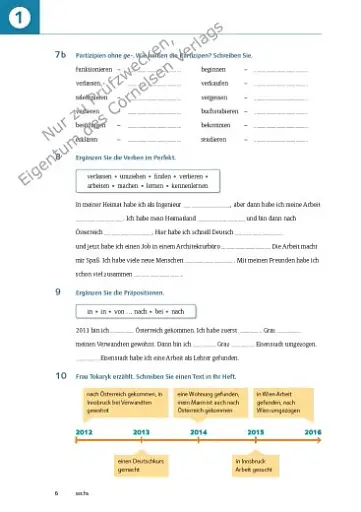 Pluspunkt Deutsch - Leben in Österreich A2. Arbeitsbuch mit Audio-mp-3 Download und Lösungen - фото 5