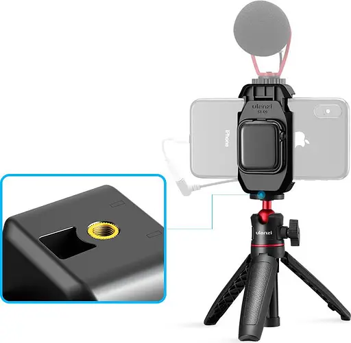 Держатель для смартфона Ulanzi ST-09 с рамкой для Apple Watch Series 5 [85999] - фото 8