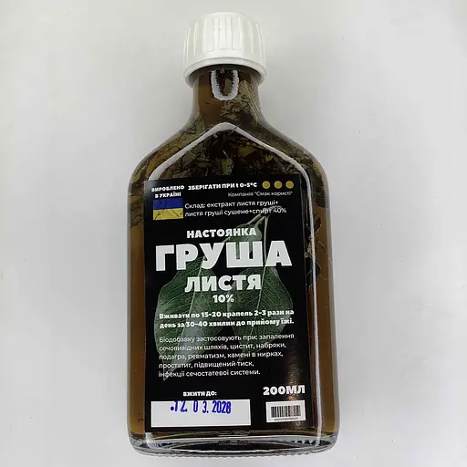 Настоянка на листі груші 200 мл - фото 1