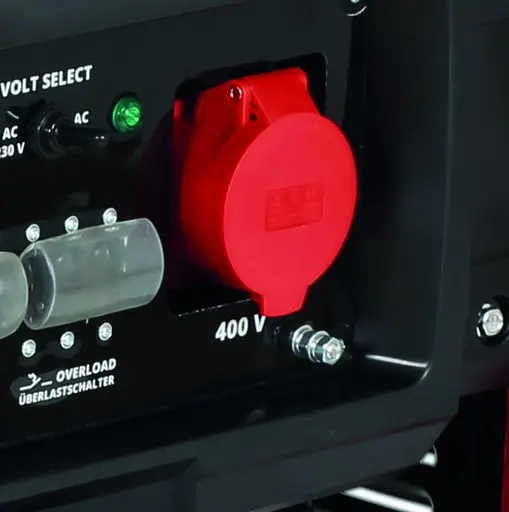 Генератор Синхронний Einhell TC-PG 8000 230В/400В, 3.3/8.0кВт, електростартер, AVR 25л, 96.74кг / 7500 Вт / Бензин (4152640) - фото 4