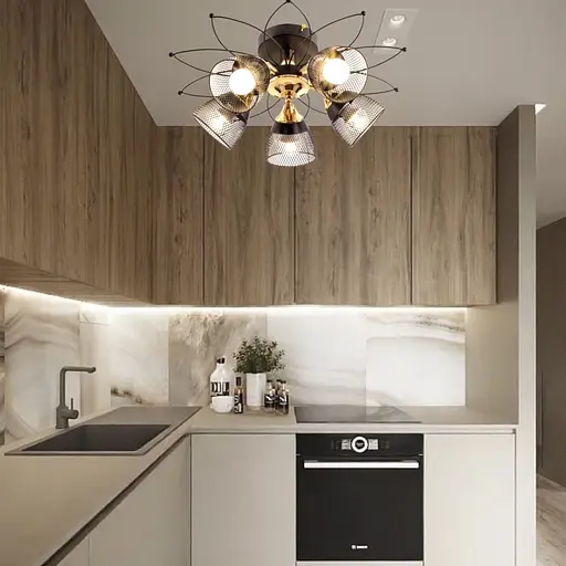 Люстра Sirius B N5002/5 на 5 плафонов - фото 3