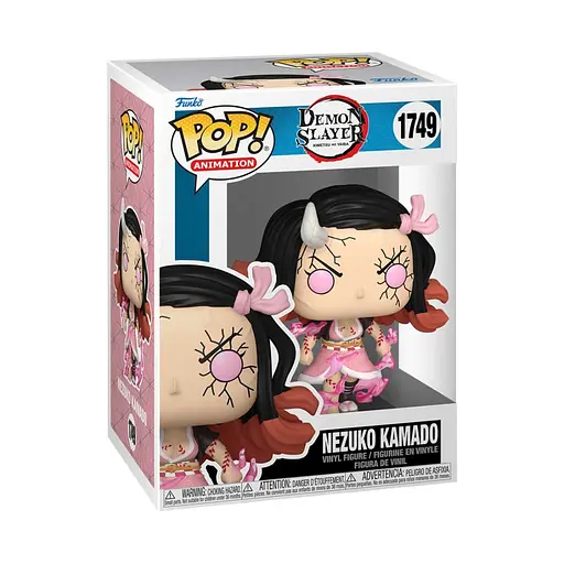 Фігурка Funko Pop Фанко Поп Клинок розсікаючий демонів Незуко Камадо Demon Slayer Nezuko Kamado 10 см FP DS NK 1749 - фото 2
