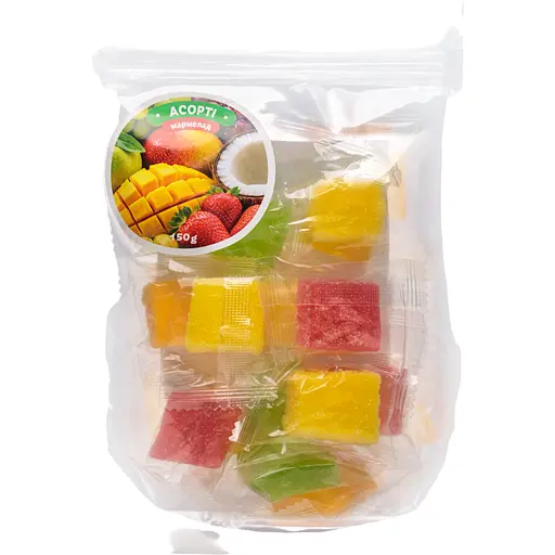 Кусочки мармелада Winway из фруктового пюре 150 г - фото 1