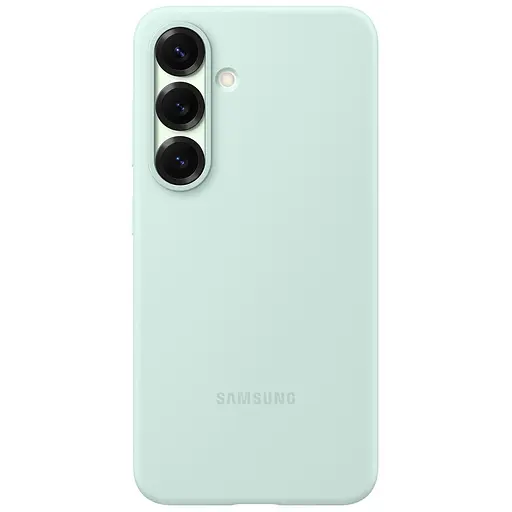 Оригинальный силиконовый чехол Samsung Silicone Case для Samsung Galaxy  S25 Mint EF-PS931CMEGWW