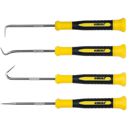 Набор крючков Sigma для слесарных работ 4шт 4003411 - фото 1
