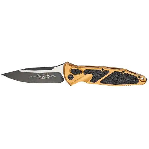 Ніж Microtech Socom Elite Auto Drop Point Black Blade Tan - фото 1