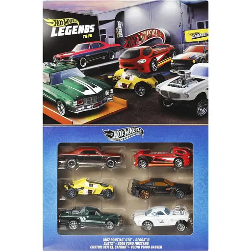 Тематический набор машинок Hot Wheels Legends (JBY78)