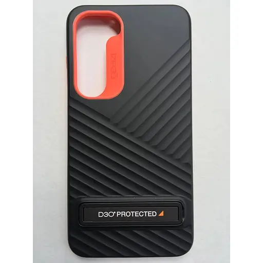 Протиударний чохол Gear4 Battersea D3O для Samsung Galaxy S23 (6.1") Black Orange (702010952) - фото 9