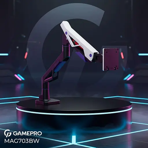 Кронштейн GamePro OfficePro MAG703BW Black White MAG703BW - фото 5