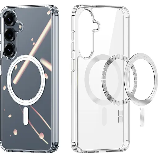 Чохол Dux Ducis Clin Mag with MagSafe для Samsung Galaxy S25 Transparent [134546] - фото 3