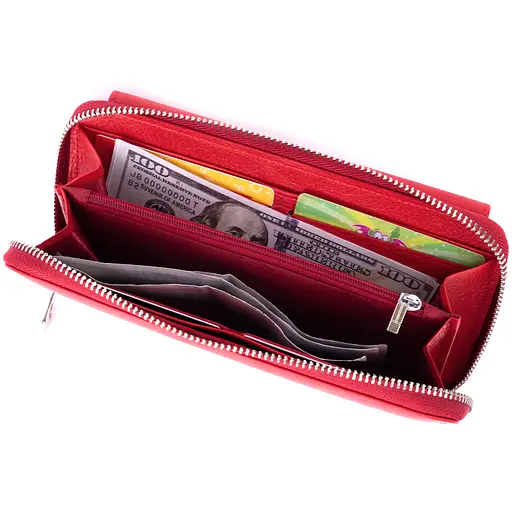 Кожаный женский кошелек ST Leather 20х10х2.5 см acs0015305 - фото 4