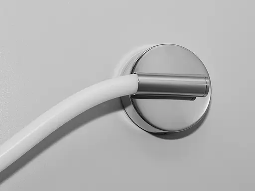 Сучасний світлодіодний світильник шланг, потужністю 18W, колір-хром - фото 4