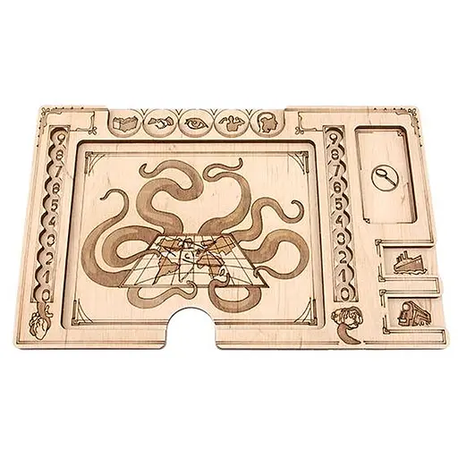 Аксесуар Tower Rex Планшет ігронайзер для гри Прадавній Жах Eldritch Horror Playerboard (5781) - фото 1