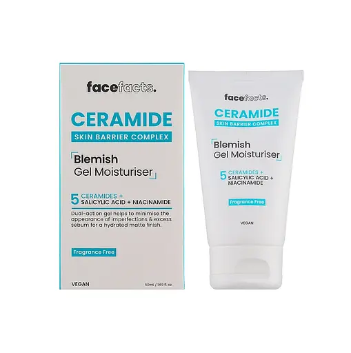 Увлажняющий гель с керамидами для воспаленной кожи Face Facts 50 мл - фото 2