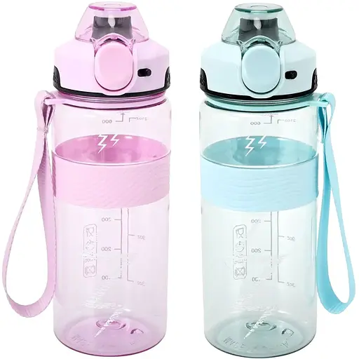 Бутылка для воды Gusto GT-699010-750 Go 750 мл голубая (144363) - фото 2