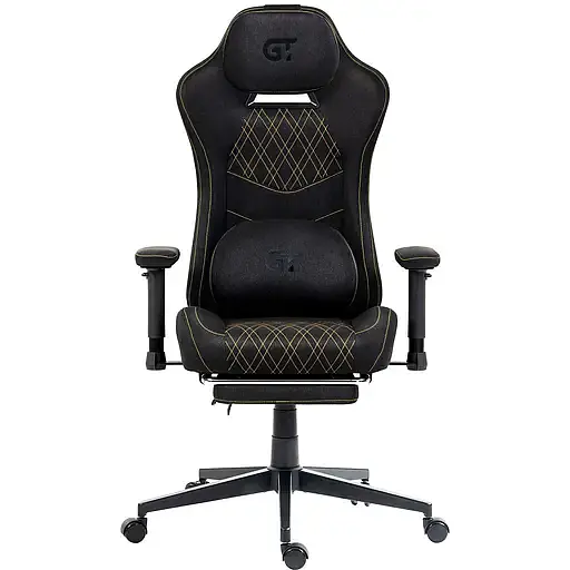 Геймерское кресло GT Racer X-2407 Fabric Black/Orange - фото 1