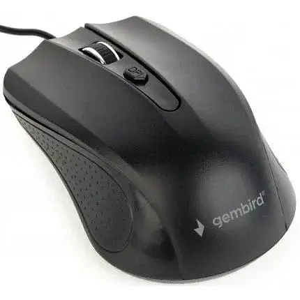 Миша Gembird MUS-4B-01 оптика чорний USB - фото 1
