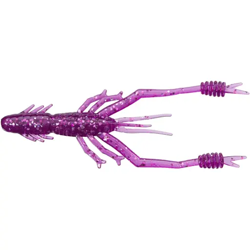 Силикон Reins Ring Shrimp 4" 428 Purple Dynamite (8 шт/уп)