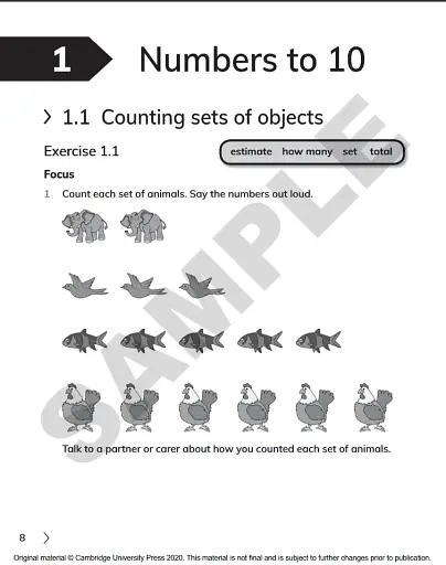 Cambridge Primary Mathematics 1. Workbook with Digital Access (1 Year) - фото 4