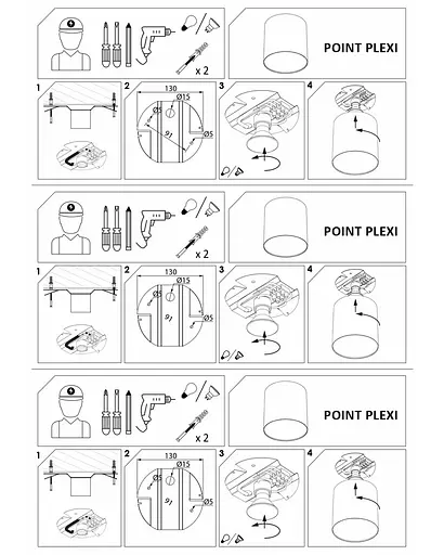Точковий світильник Nowodvorski 6525 POINT PLEXI LED - фото 3