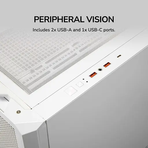 Корпус Cougar MX600 RGB, белый (MX600 RGB (White)) без блока питания - фото 10