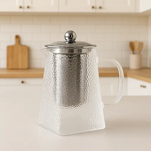 Заварник прозрачный с ситом "Frozen" 750 мл. - фото 2