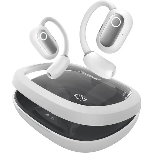 Беспроводные наушники Baseus Eli Fit Open-Ear True TWS white - фото 6