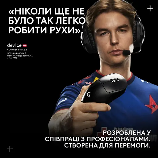 Миша комп'ютерна Logitech Pro X Superlight 2 Dex Pink (910-007371,910-007375) - фото 7