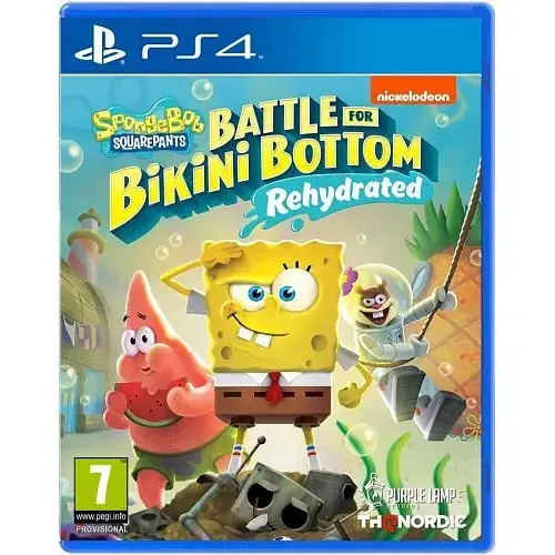 Гра SpongeBob SquarePants Battle For Bikini Bottom – Rehydrated (російська версія) (PS4)
