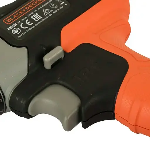 Аккумуляторная дрель-шуруповерт Black+Decker с АКБ и ЗП BCD001C1 - фото 11