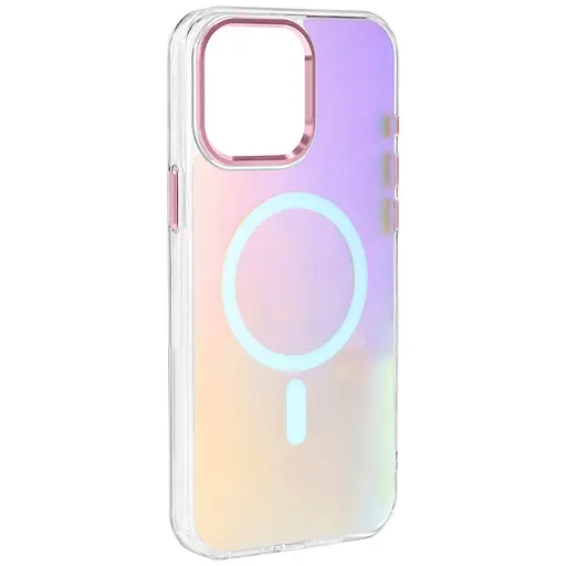 Чохол Epik TPU Lunar Glow MagFit для Apple iPhone 15 Pro 6.1 Baby Pink - фото 1