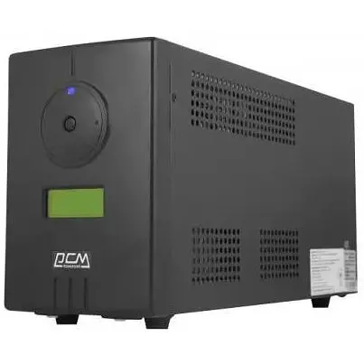 Джерело безперебійного живлення Powercom INF-1500AP чорний 1500 ВА 1050 Вт чиста синусоїда 2 розетки зовнішня батарея 24 В - фото 1