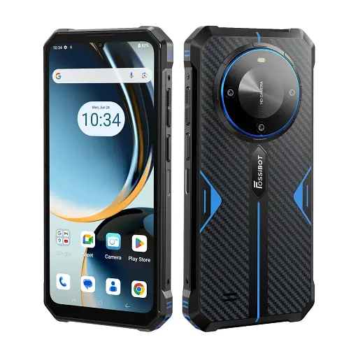 Смартфон Fossibot F105 4/64Gb Blue Global version - фото 6