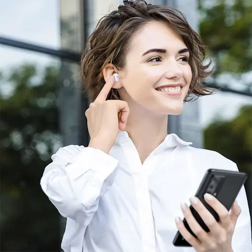 Навушники Baseus Bowie WM01 True Wireless Earphones фіолетовий NGTW370005 - фото 3