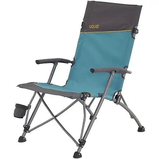 Кресло раскладное Uquip Sidney голубое с серым (244003) - фото 2