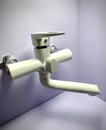 Змішувач для ванни Zegor PUD3-A045YW одноважільний Білий 30412 - фото 6