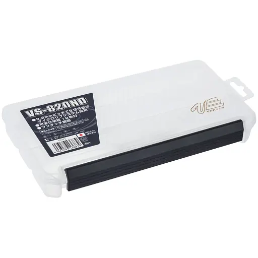 Коробка Meiho Versus VS-820ND Compartment Case 224х110х28mm clear - фото 1