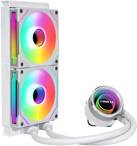 Водяное охлаждение Lian Li Galahad II Trinity 240 SL-Inf ARGB White (G89.GA2T24INW.00) - фото 3
