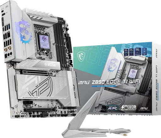 Материнская плата MSI Z890 MPG Edge Ti Wi-Fi LGA 1851 (MPG Z890 EDGE TI WIFI) Б/В - фото 1