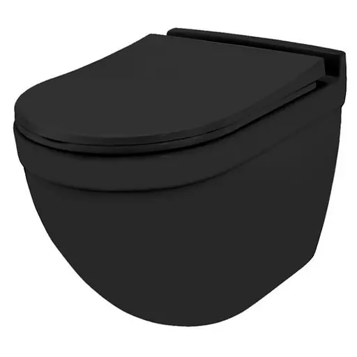 Унитаз подвесной Jaquar Solo SLS-BLM-6953BIUFSM с сидением Soft Close - фото 1