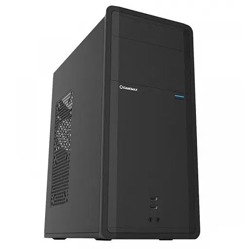 Корпус GameMax ET-209-NP Black, без БЖ, Midi Tower, ATX / MicroATX / Mini ITX, 2хUSB 2.0 (ET-209-NP)