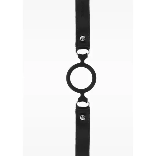 Кляп Taboom Open Ring Gag 58 см чорний - фото 4