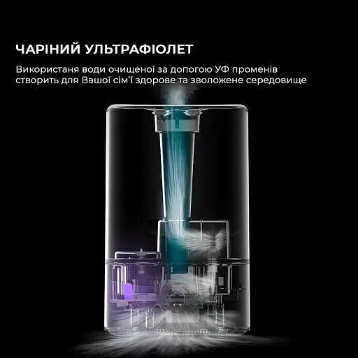 Зволожувач повітря з УФ-лампою Deerma 5L DEM-F628S - фото 8